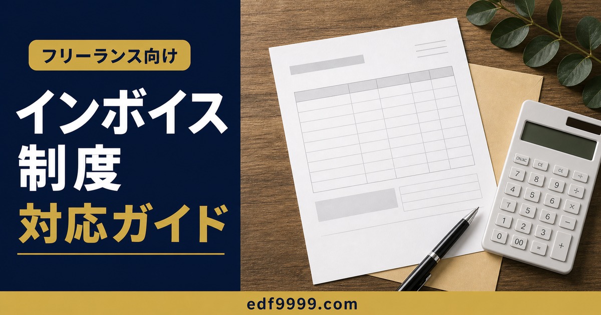 インボイス制度フリーランス完全対応ガイド